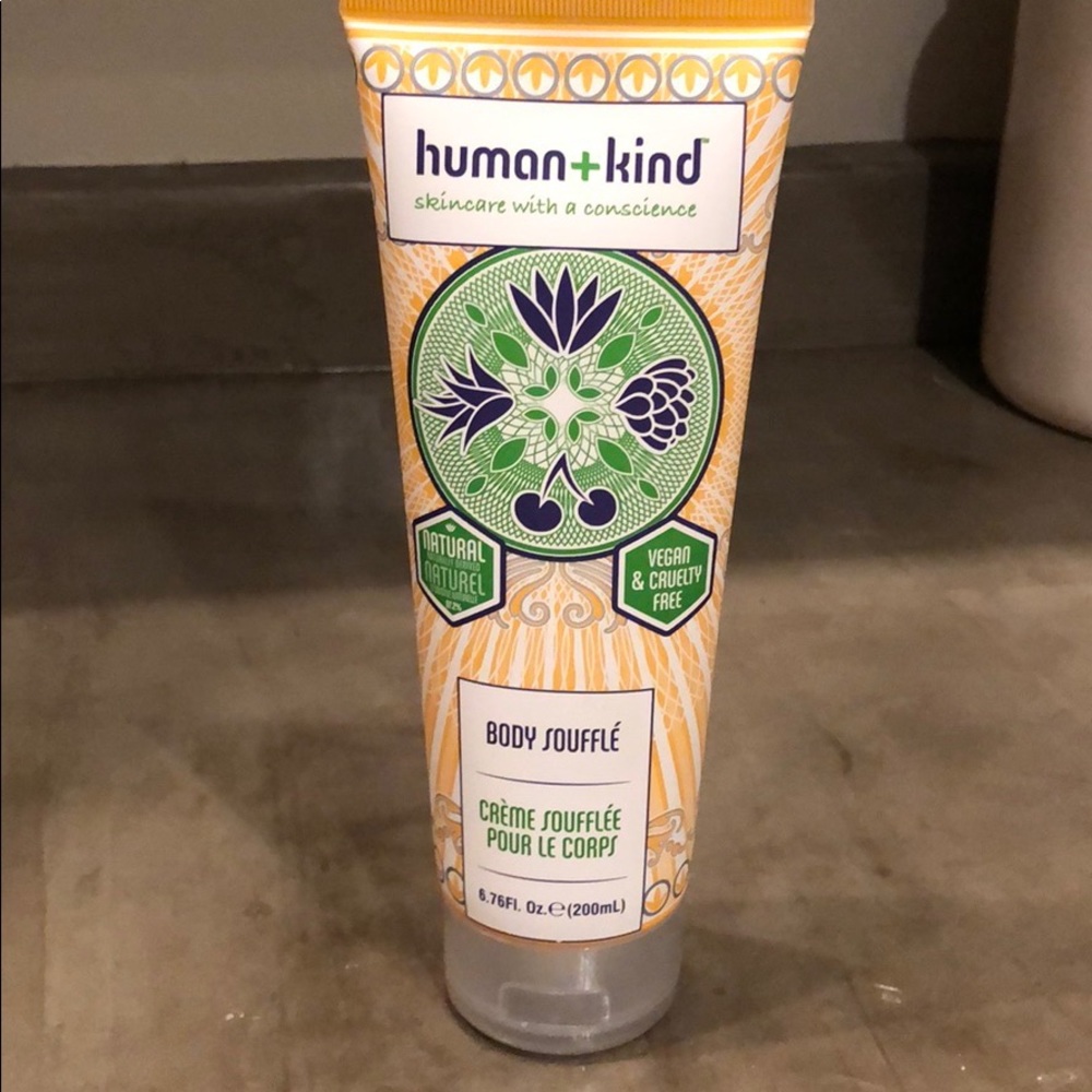 Human+Kind body soufflé body lotion